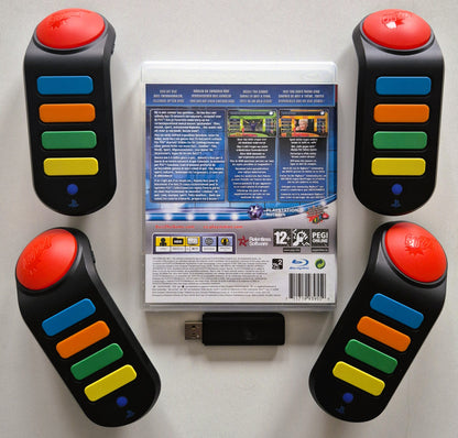 PS3 Playstation 3 Buzz Quiz TV Set