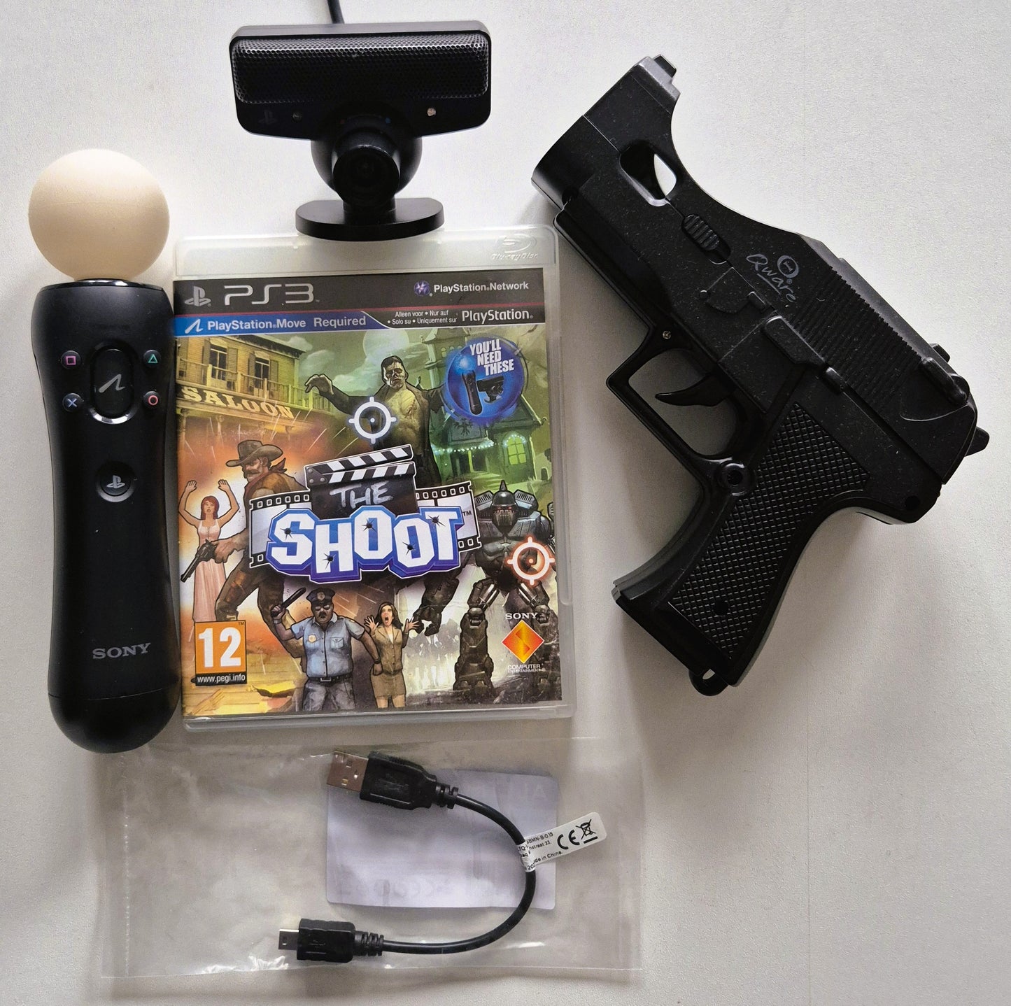 PS3 Playstation Move The Shooter Set