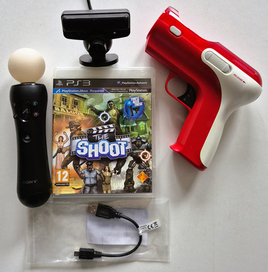 PS3 Playstation Move The Shooter Set