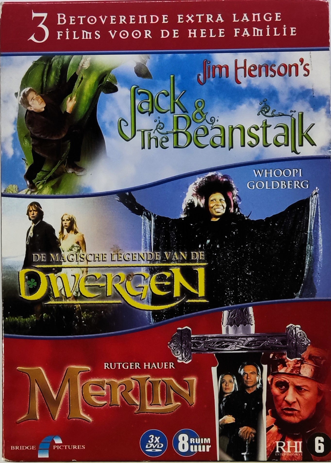 Jack and The Beanstalk/ Legende van de Dwergen/ Merlin