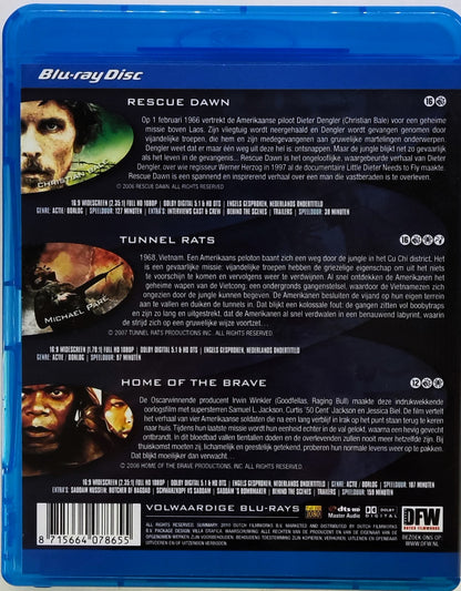 Rescue Dawn / Tunnel Rats / Home of the Brave