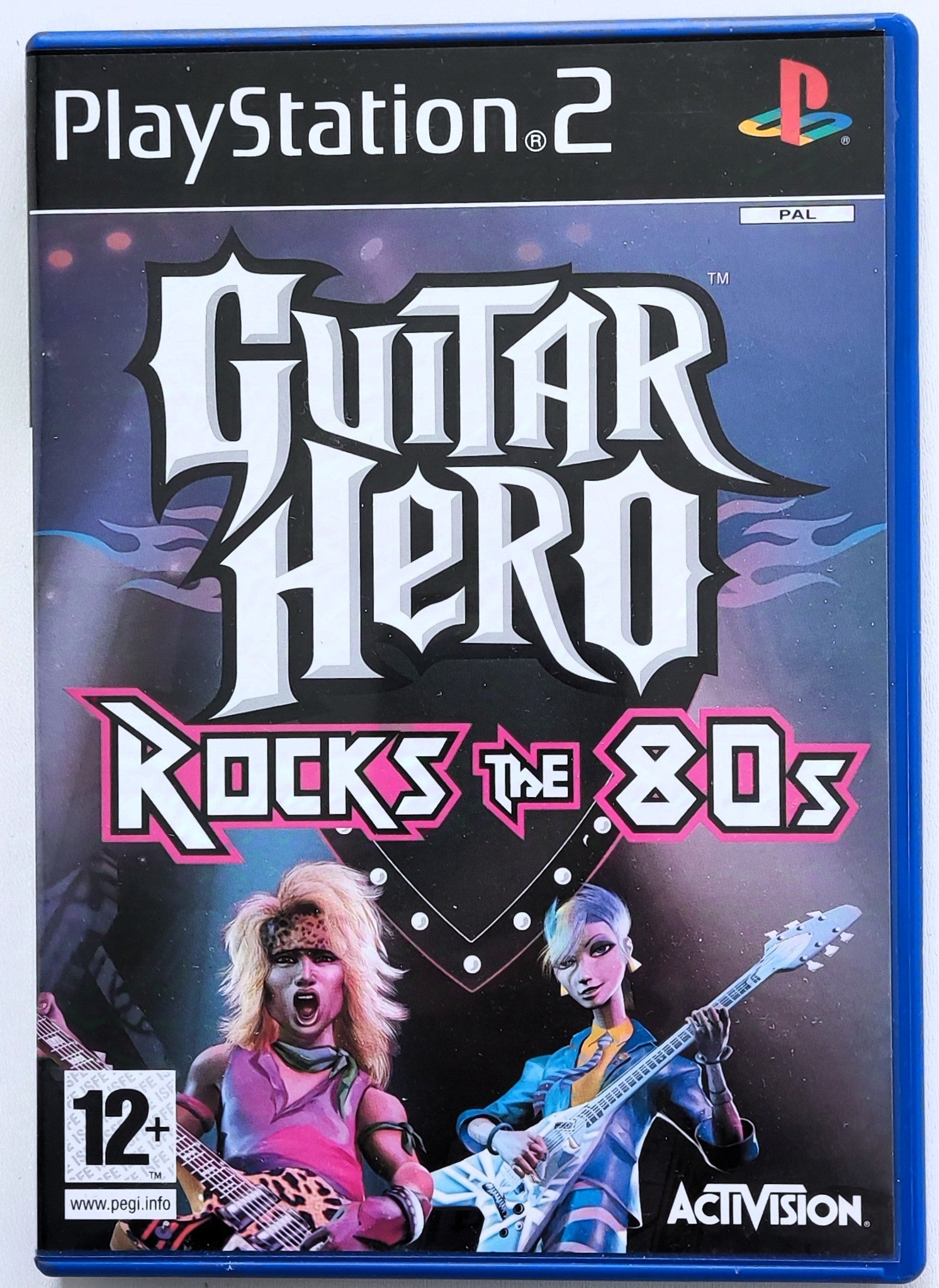 Playstation 2 PS2 Guitar Hero Rocks The 80´s Bundel