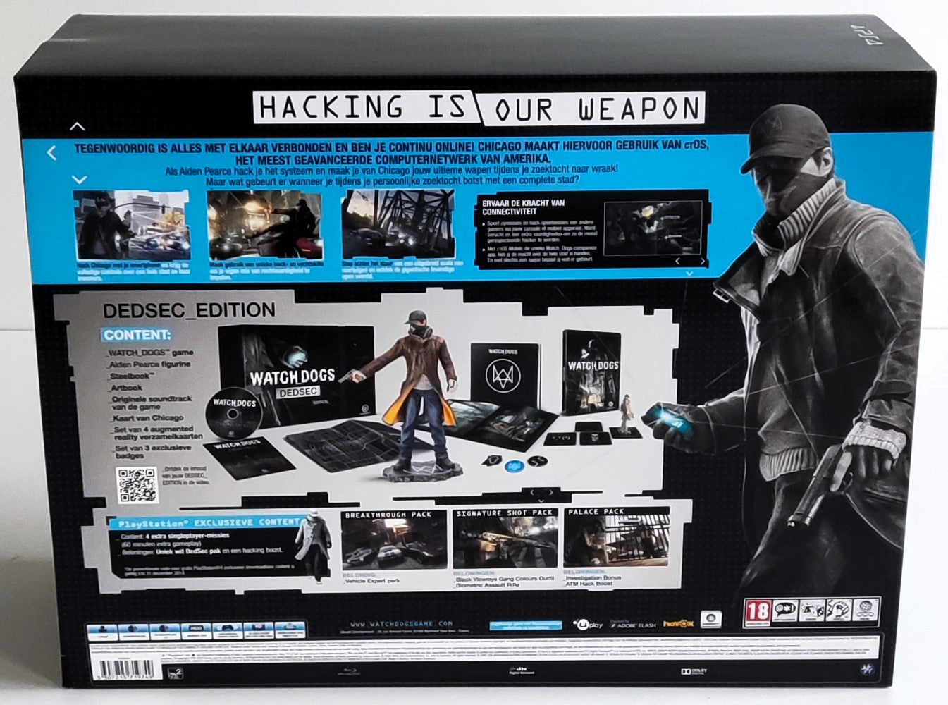 Playstation 4 PS4 Watch Dogs DedSec Edition