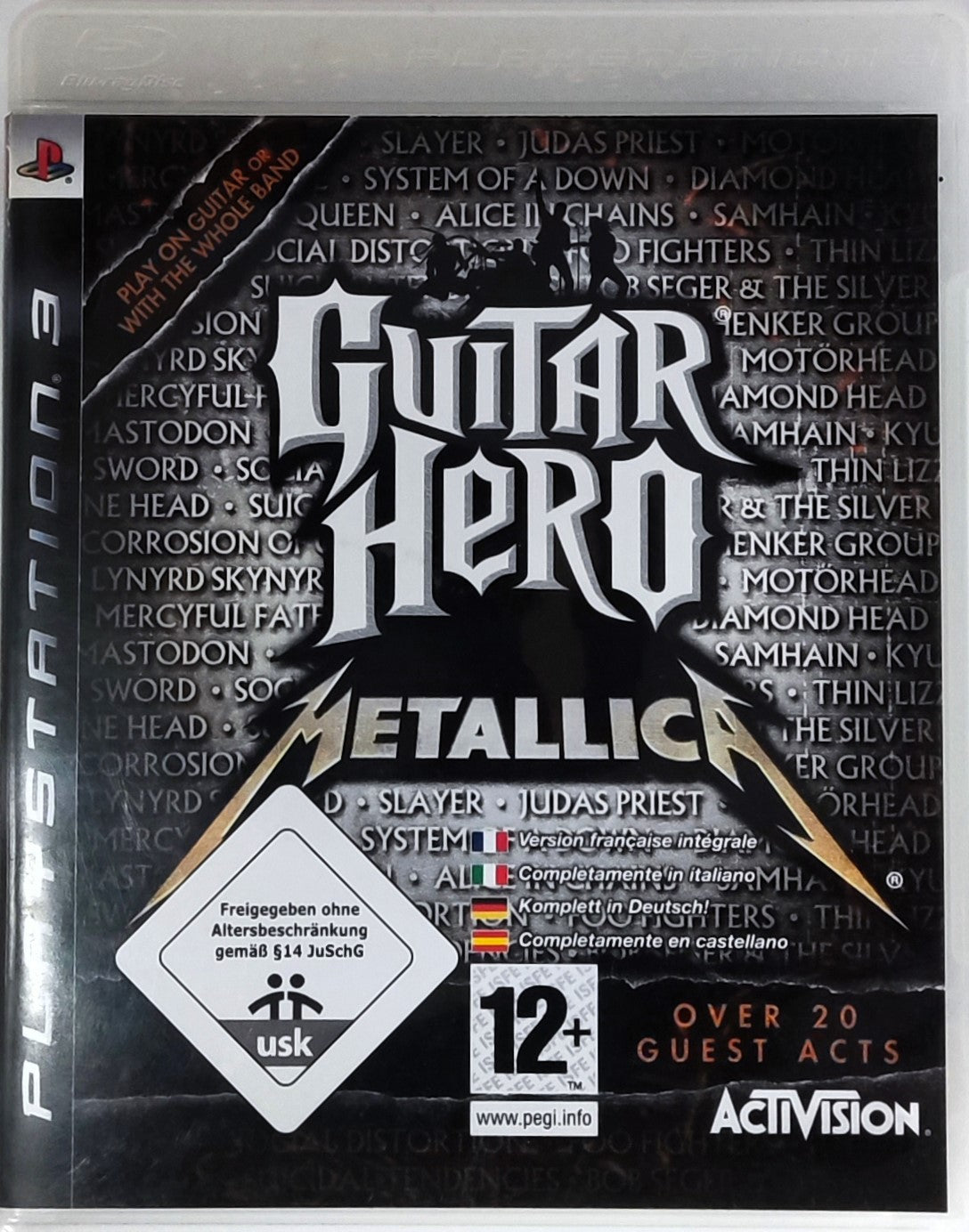 PS3 Guitar Hero Metallica