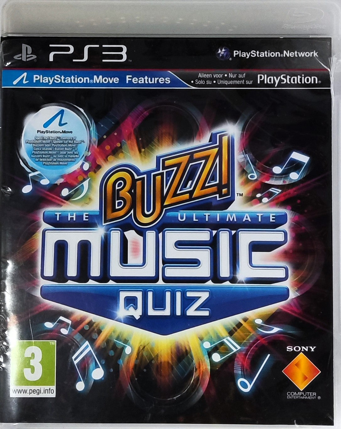 PS3 BuzzThe Ultimate Music Quiz