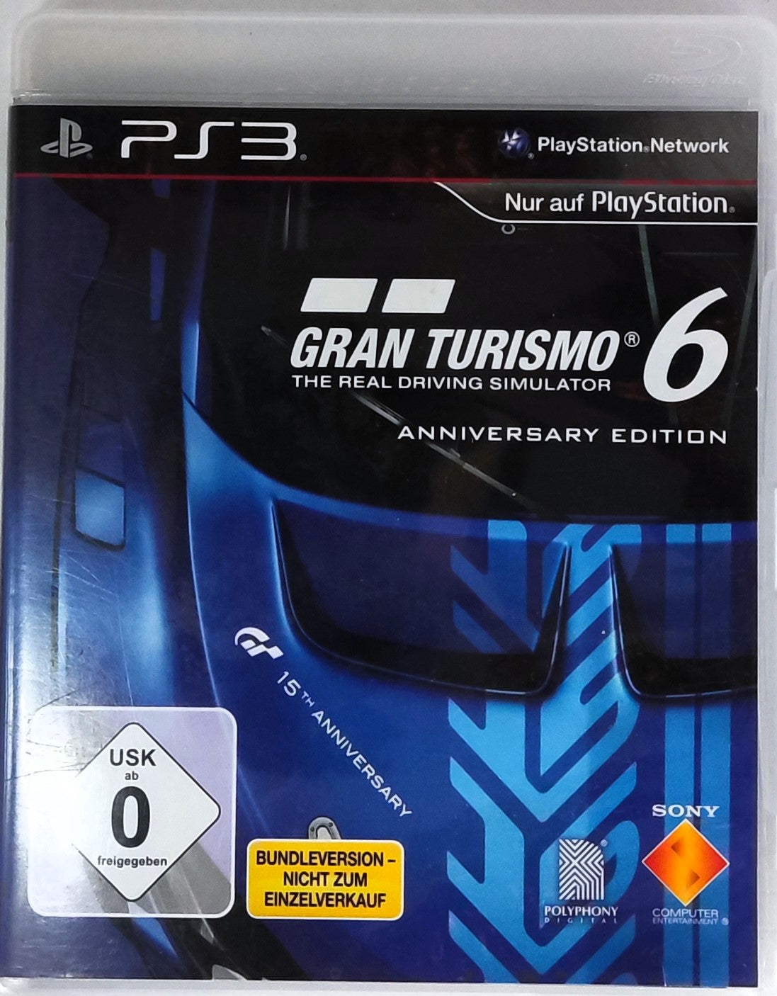 PS3 Gran Turismo 6 Anniversary Edition