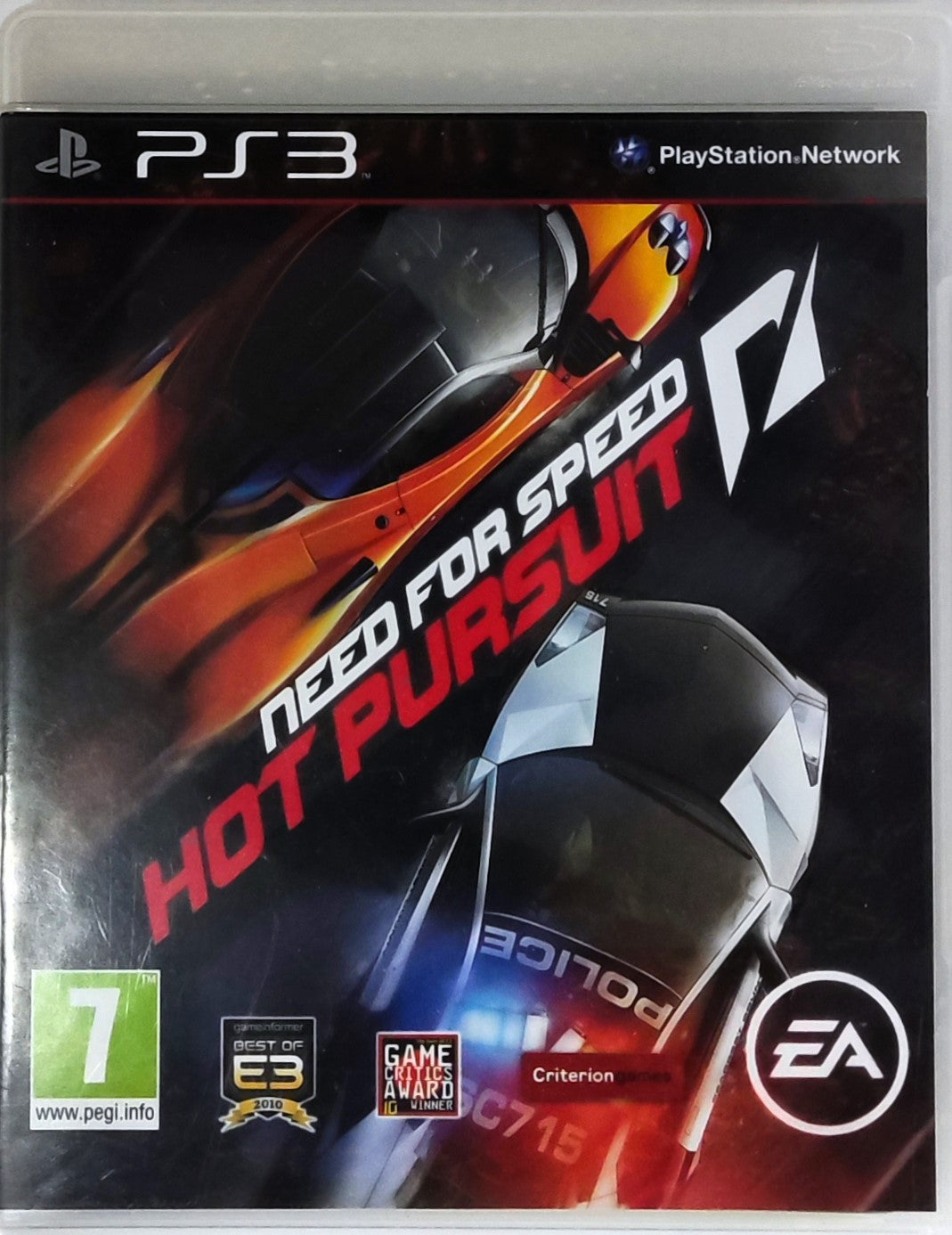 PS3 Need for Speed Hot Pursuit