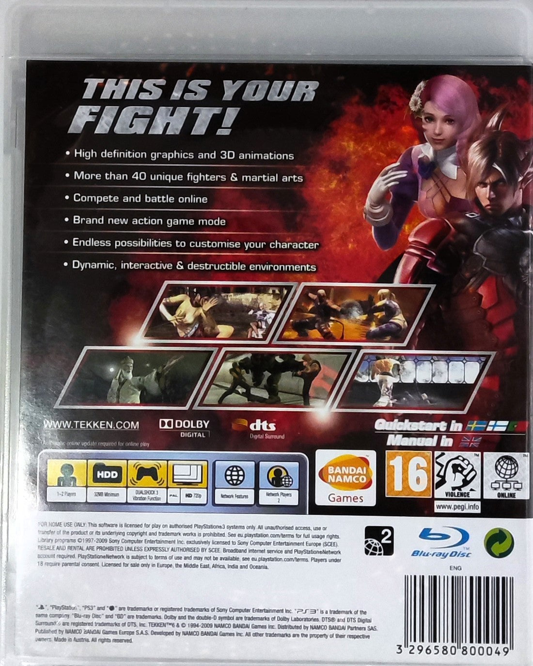 PS3 Tekken 6