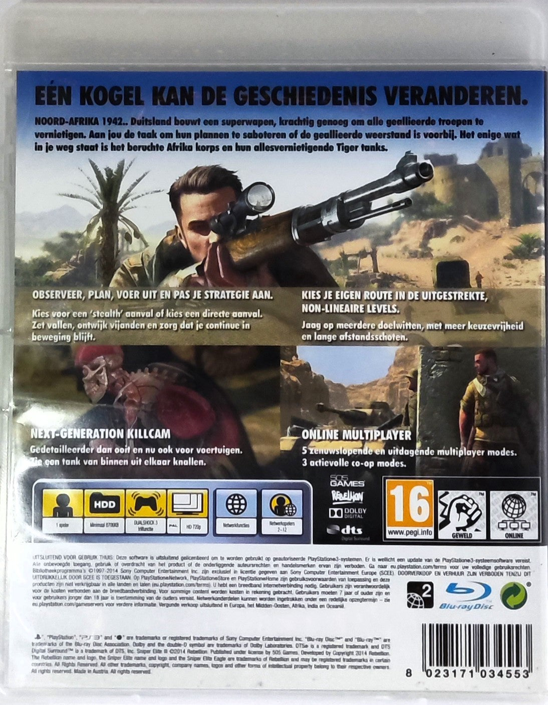 PS3 Sniper Elite III