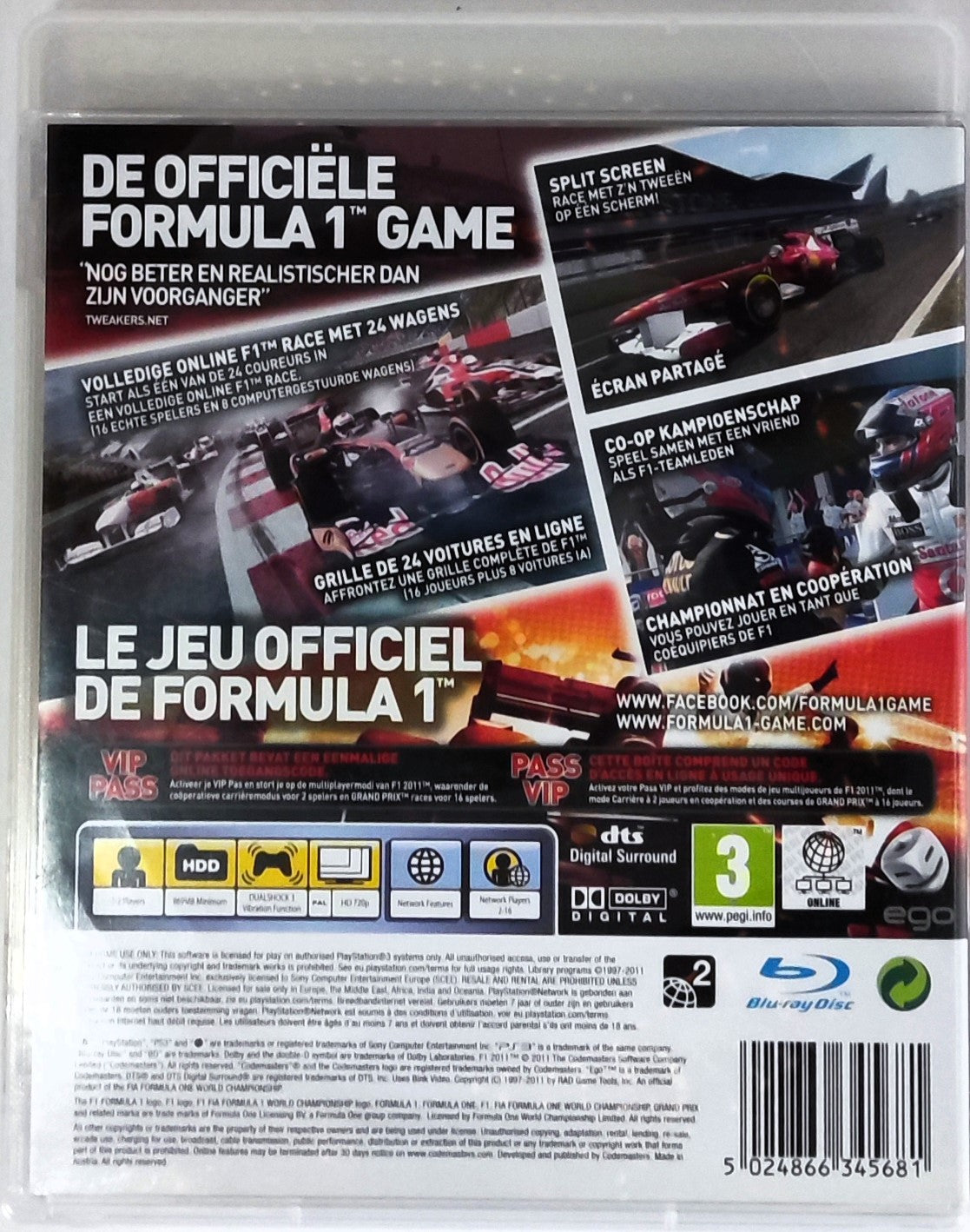 PS3 F1 2011