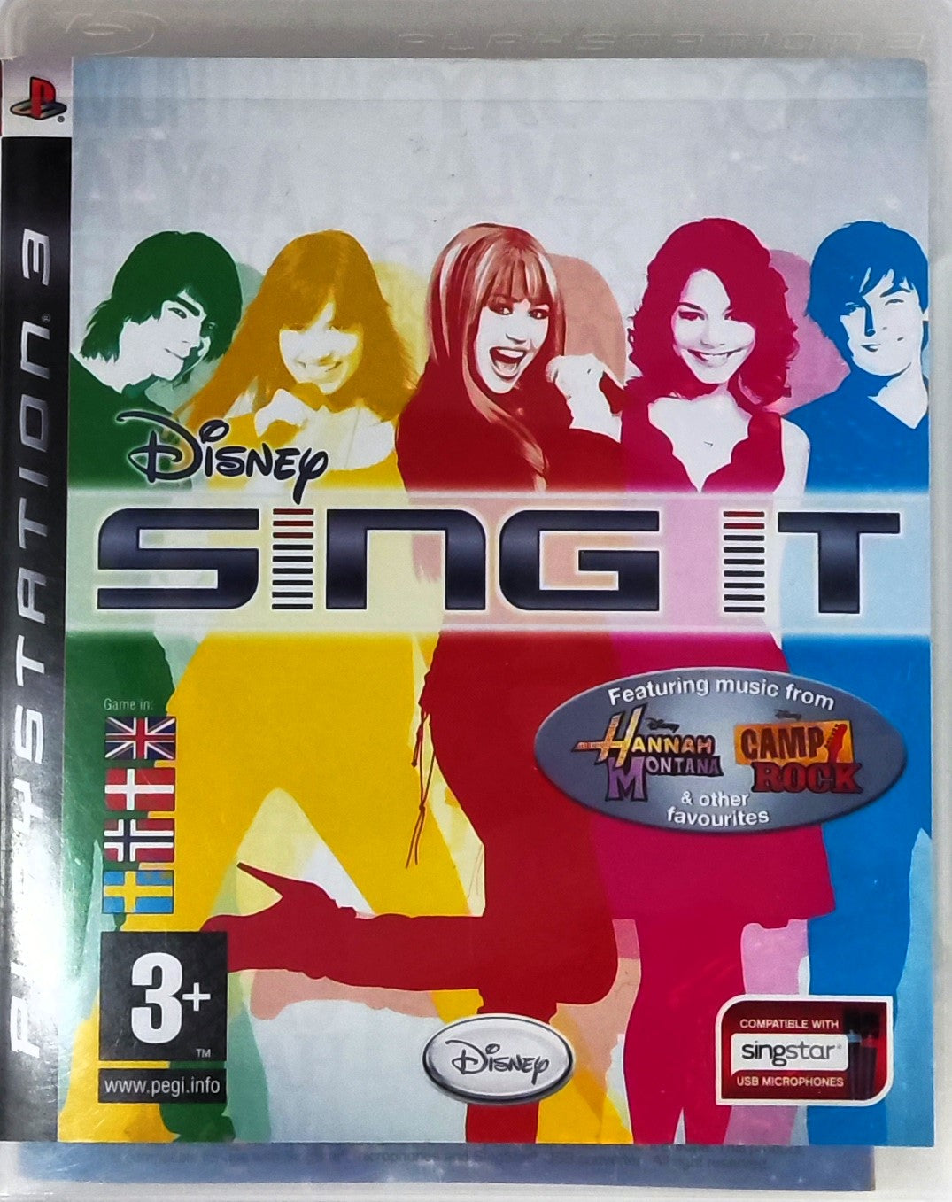 PS3 Disney Sing It Hanna Montana Camp Rock