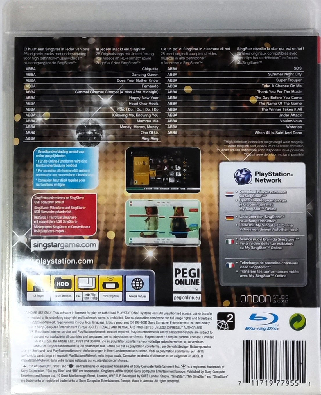 PS3 Singstar ABBA