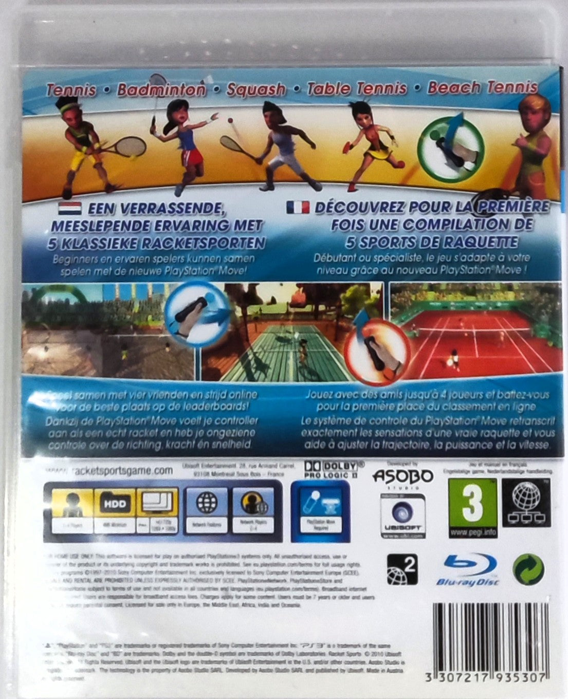 PS3 Racket Sports