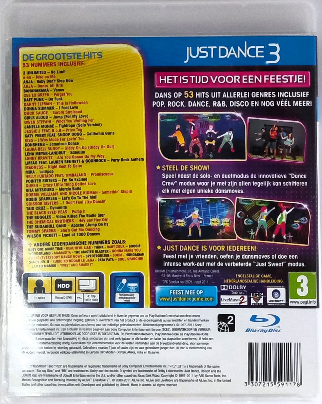 PS3 Just Dance 3