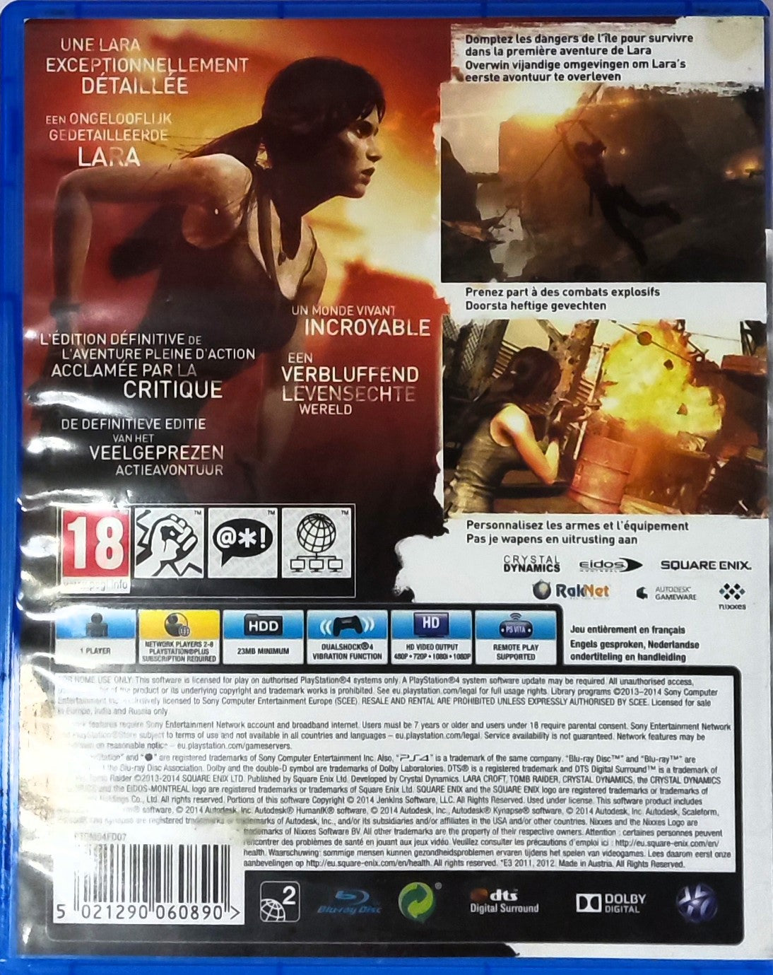 PS4 Tomb Raider Definitive Edition