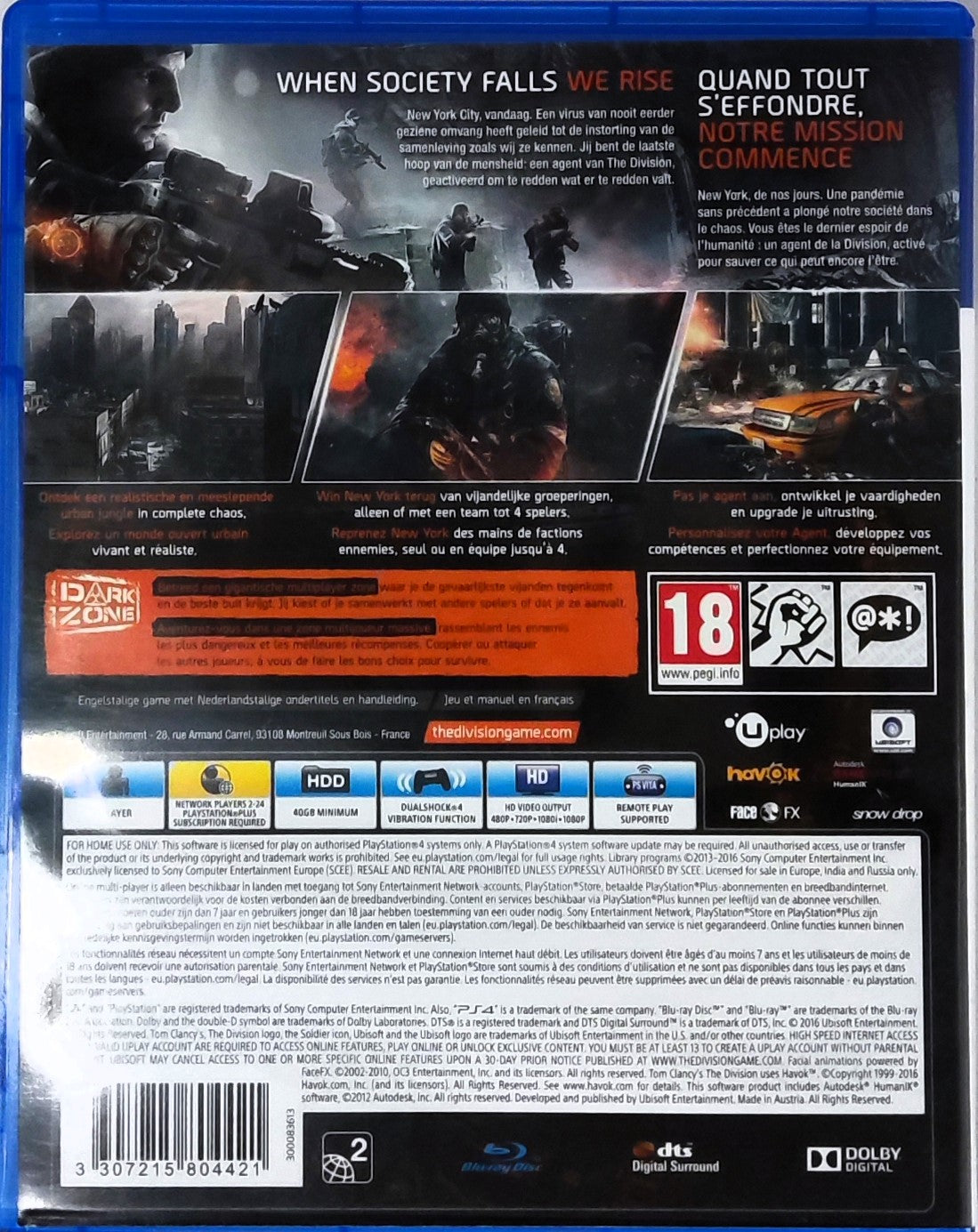 PS4 The Division