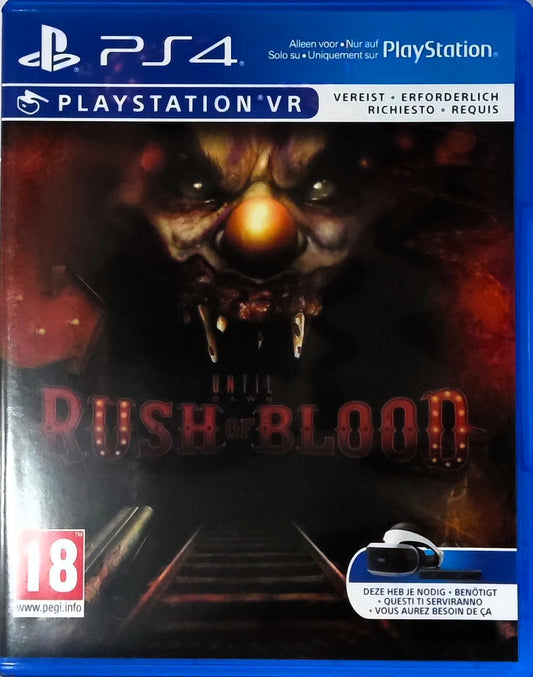 PS4 Until Dawn Rush of Blood