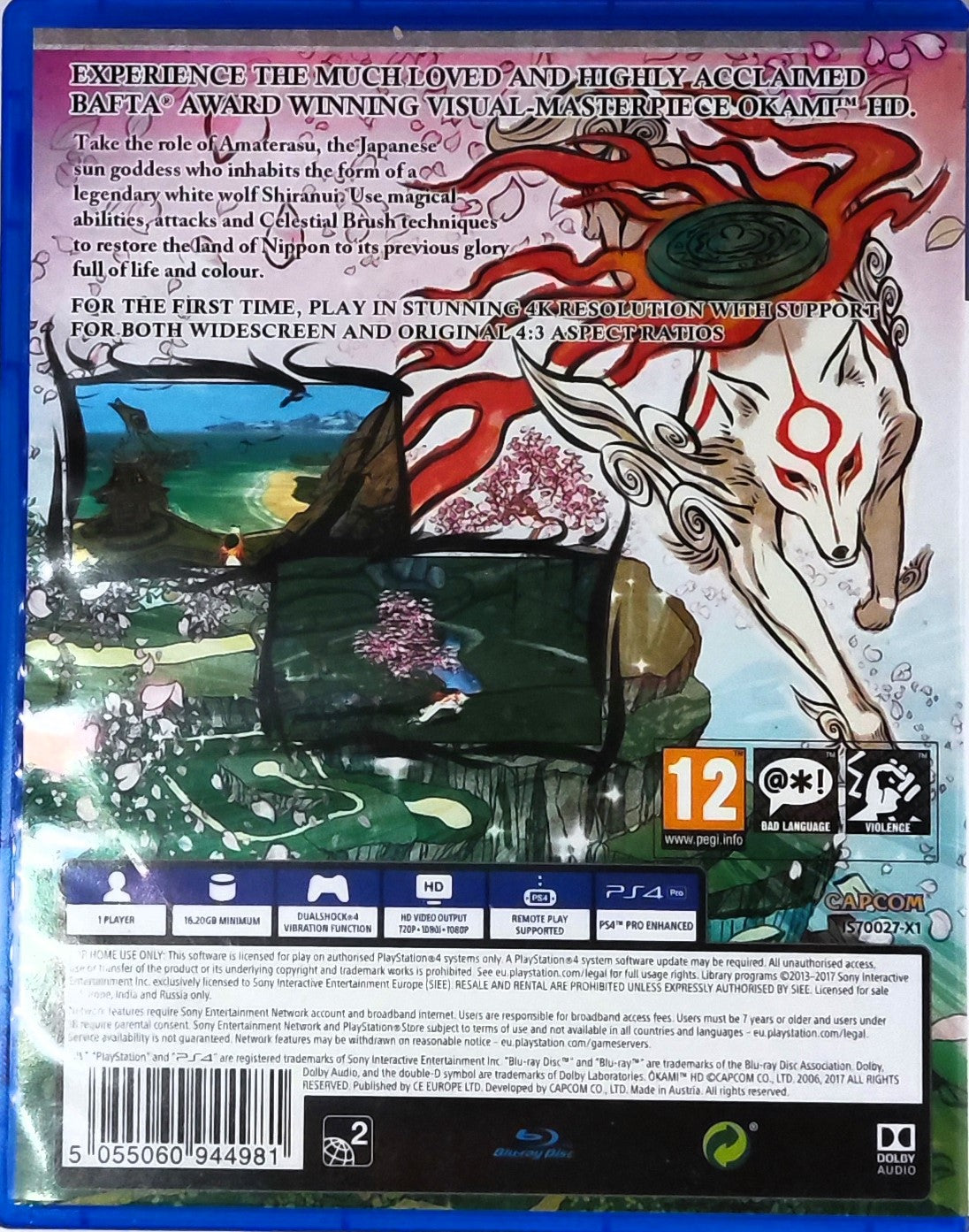 PS4 Okami HD