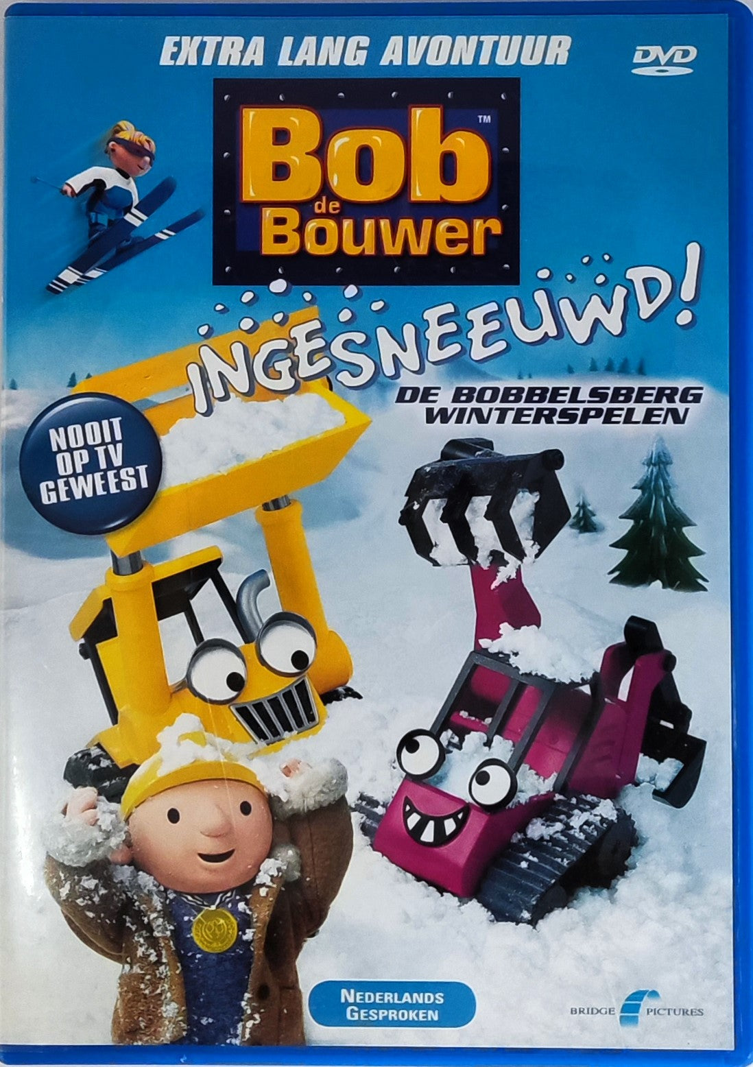 Bob de Bouwer Ingesneeuwd De Bobbelsberg Winterspelen