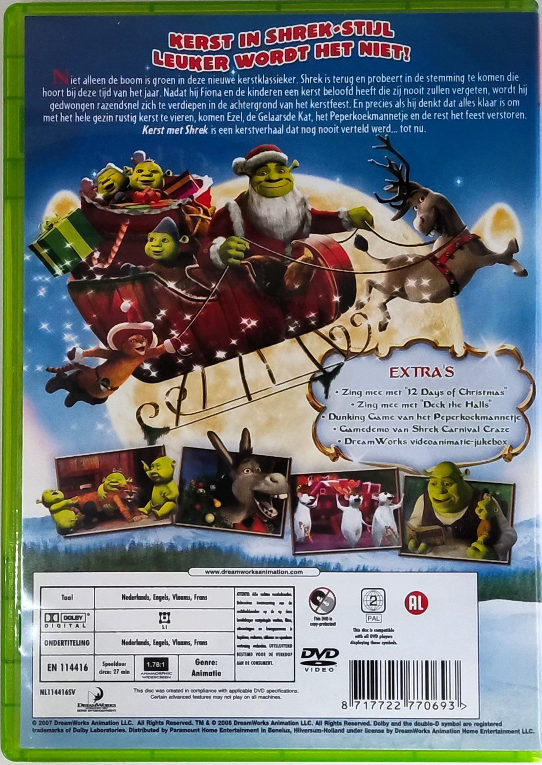 Kerst met Shrek