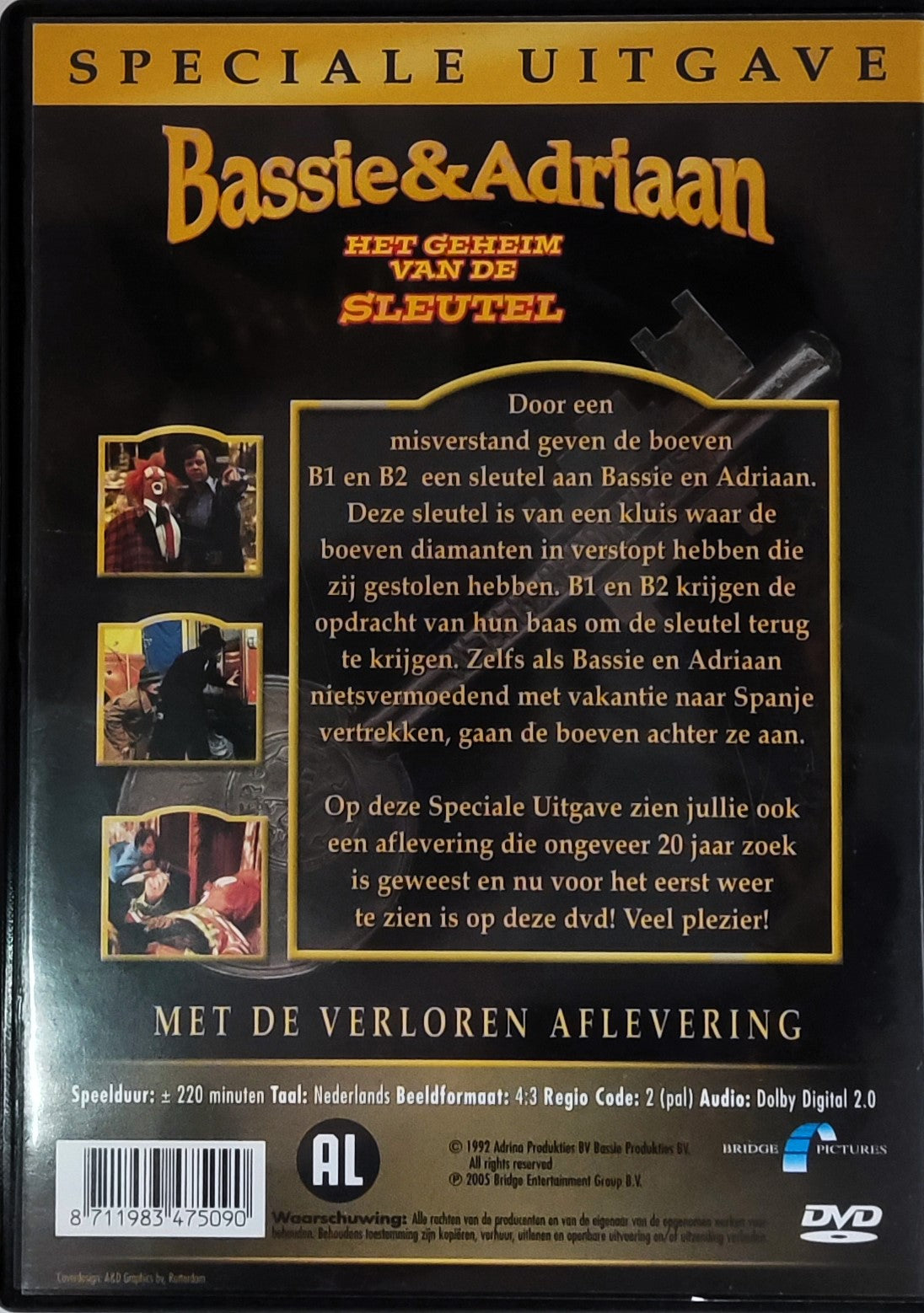 Bassie & Adriaan Het Geheim van De Sleutel Speciale Uitgave