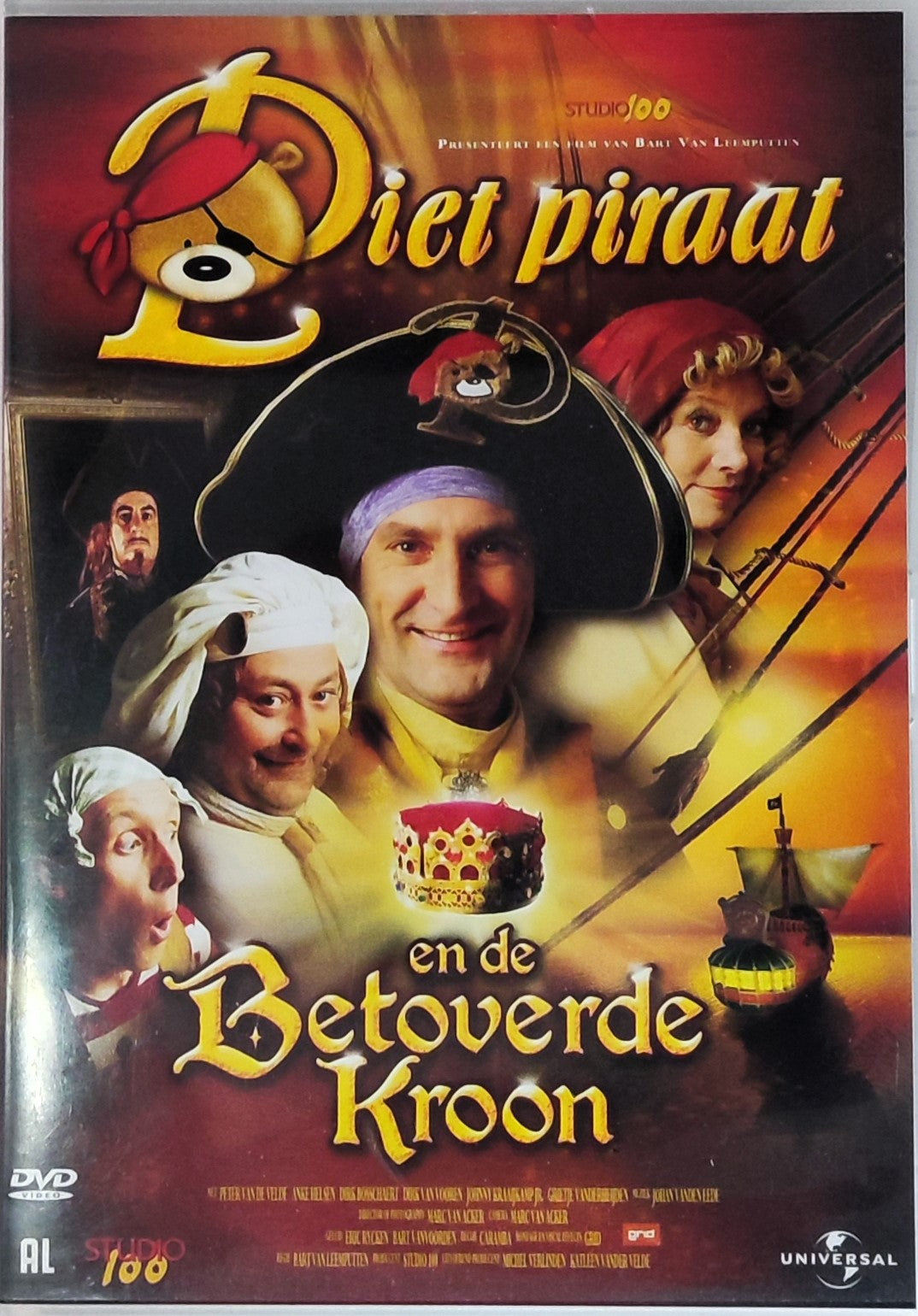 Piet Piraat en De Betoverde Kroon