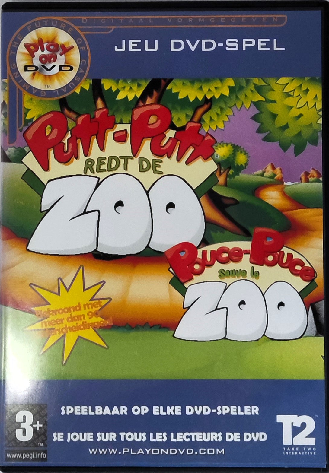 Putt-Putt Redt de Zoo DVD Spel