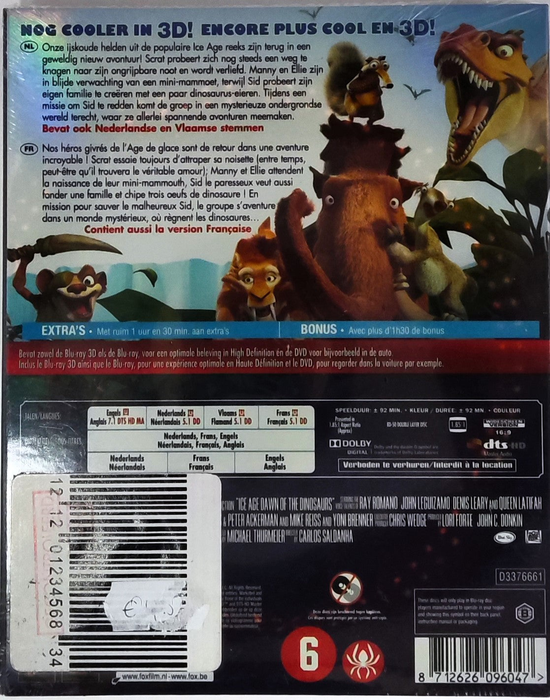 Ice Age 3D Dawn of The Dinosaurs