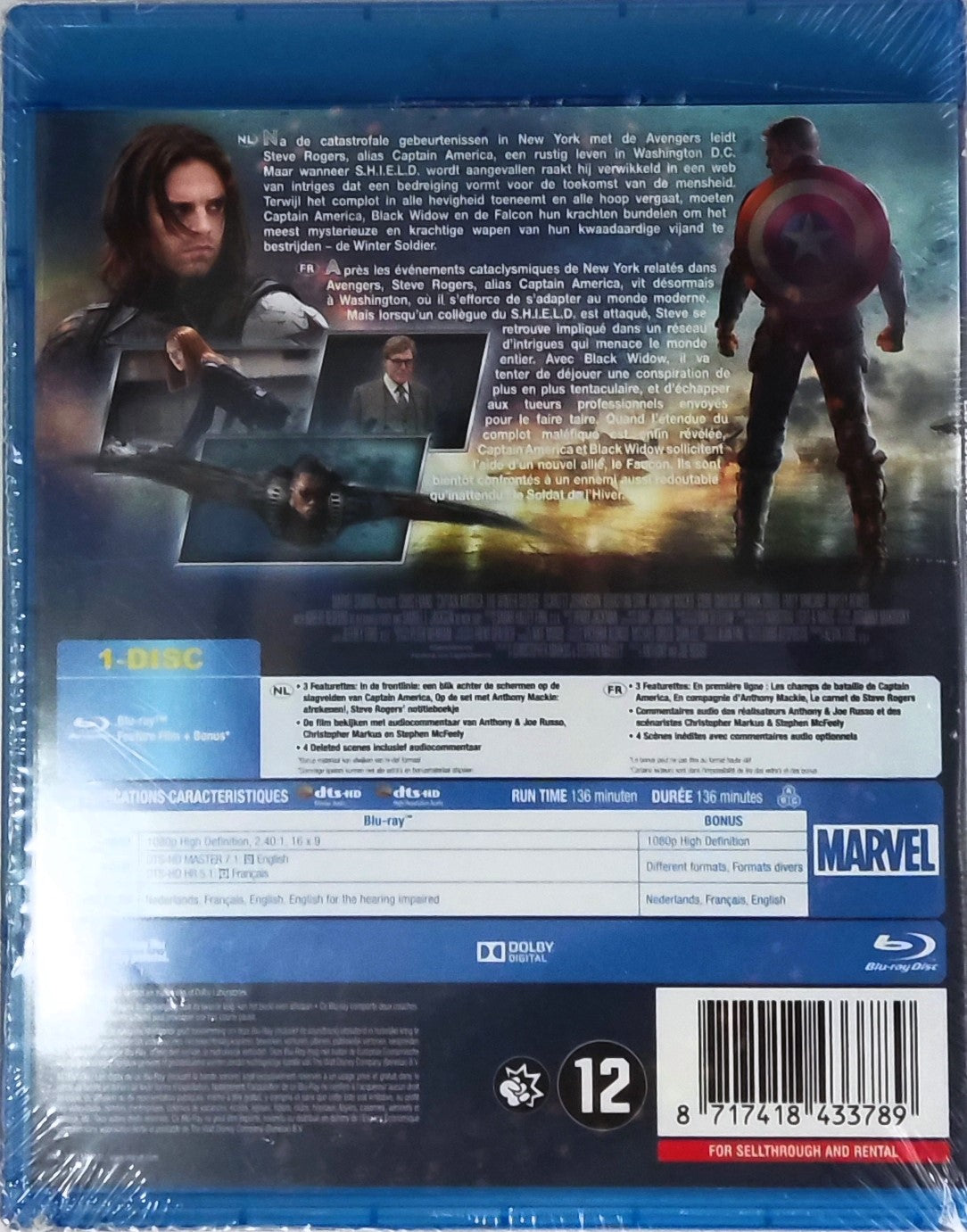 Captain America The Winter Soldier (NIEUW)