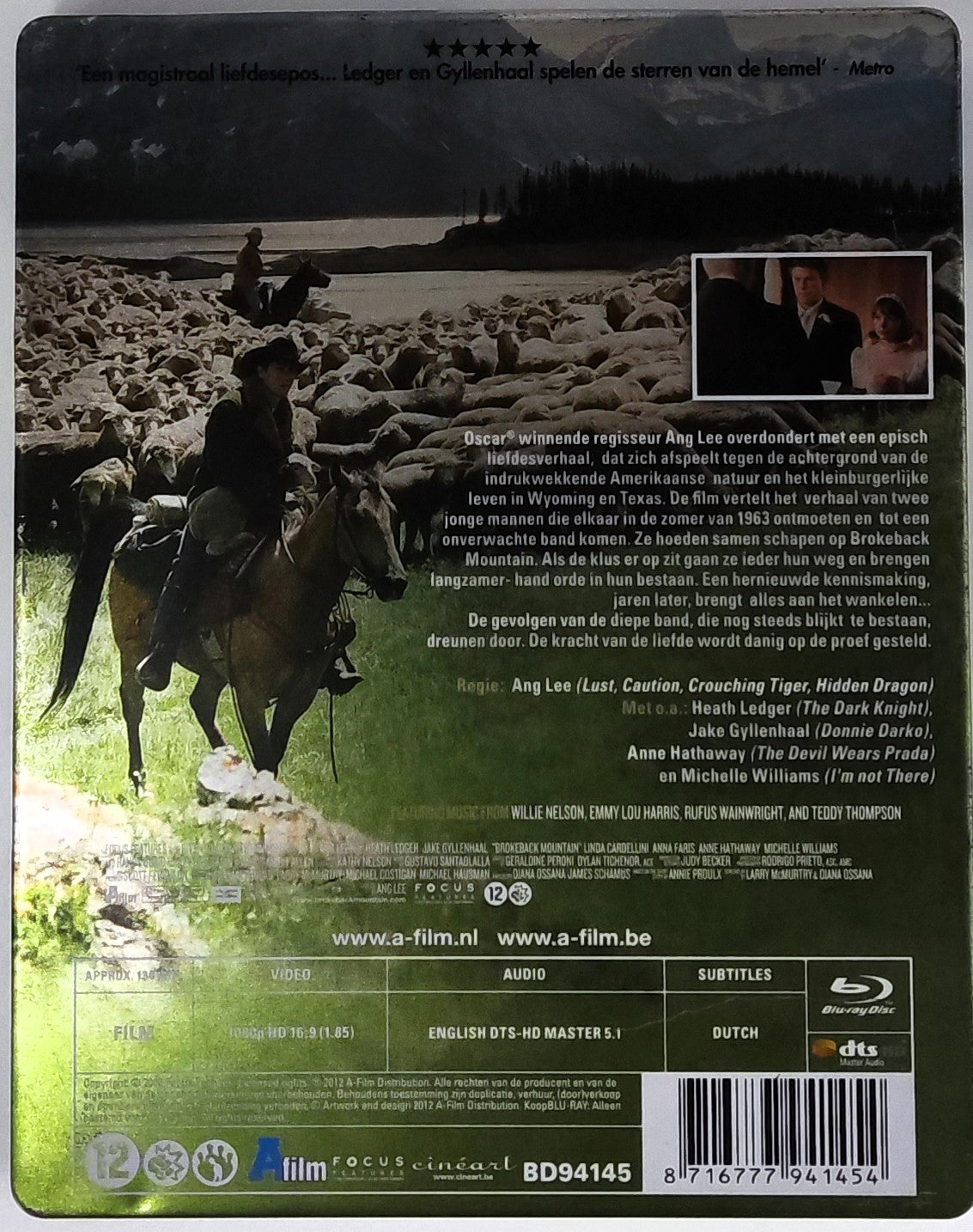 Brokeback Mountain Limited Edition (Steelbook)