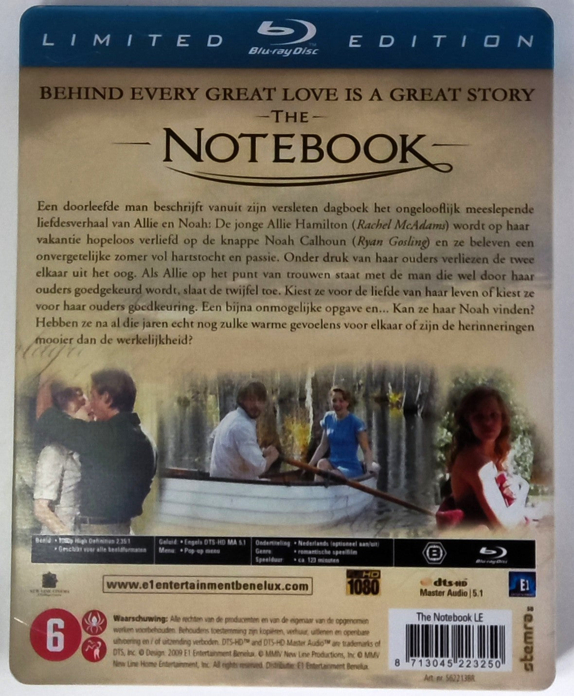 The Notebook Limited Edition (Steelbook)