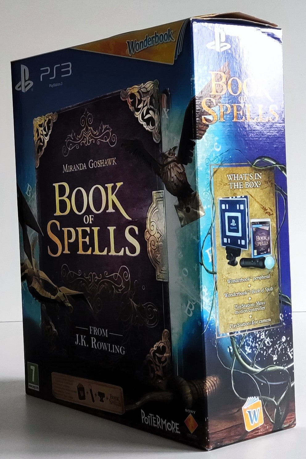 Playstation 3 PS3 Wonderbook Book of Spells Bundel