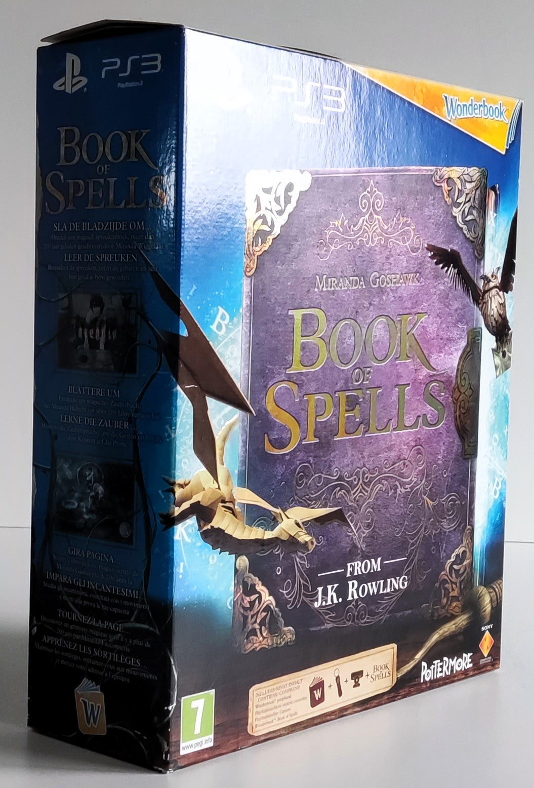 Playstation 3 PS3 Wonderbook Book of Spells Bundel