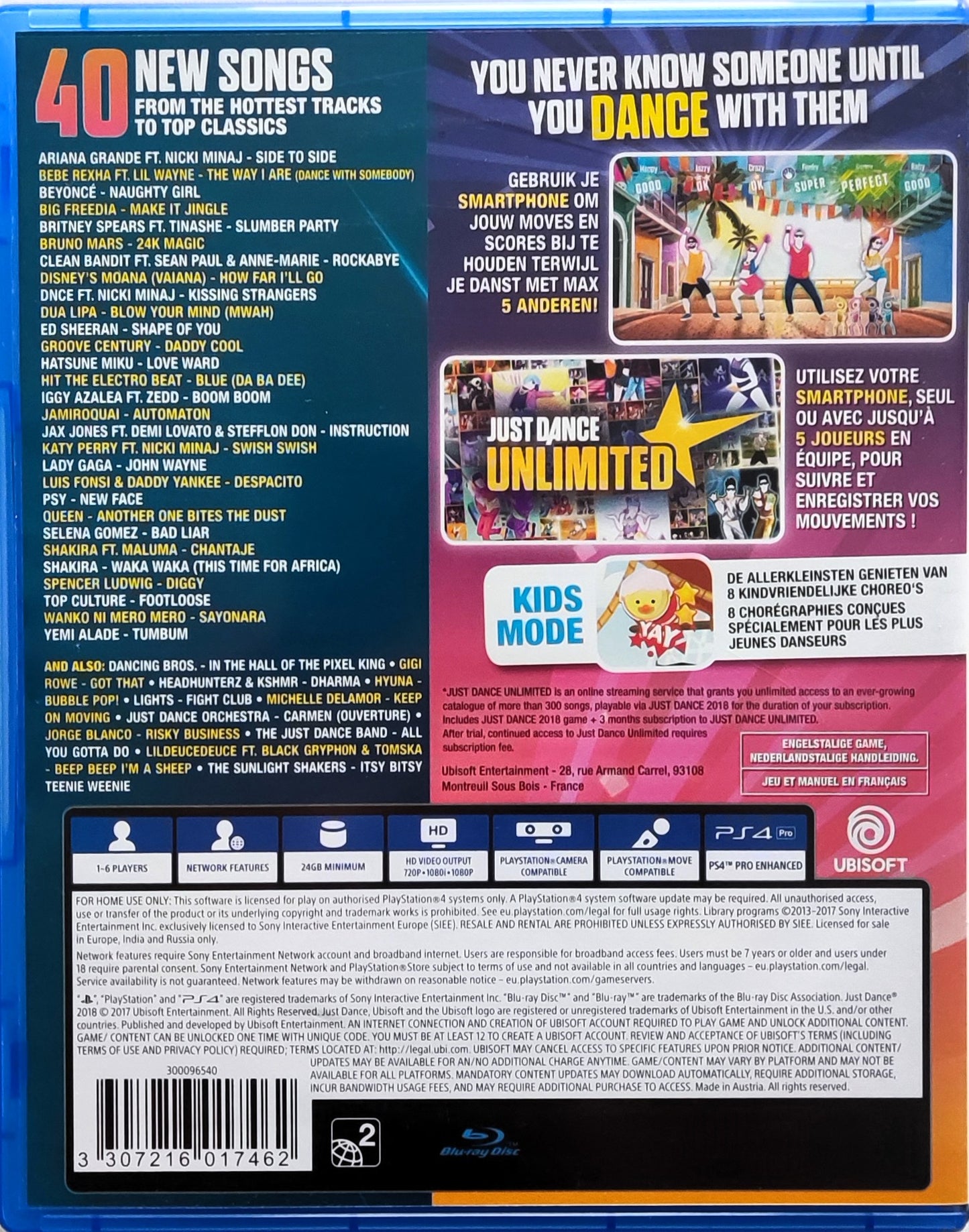 PS4 Just Dance 2018