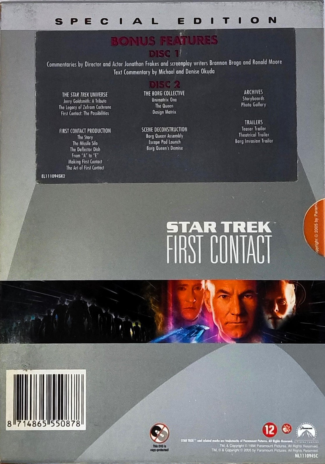 Star Trek First Contact Special Edition Widescreen Collection