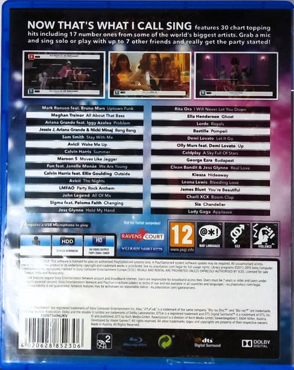 PS4 Now That's What I Call Sing