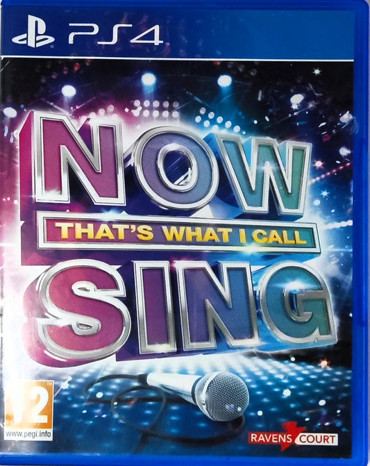 PS4 Now That's What I Call Sing