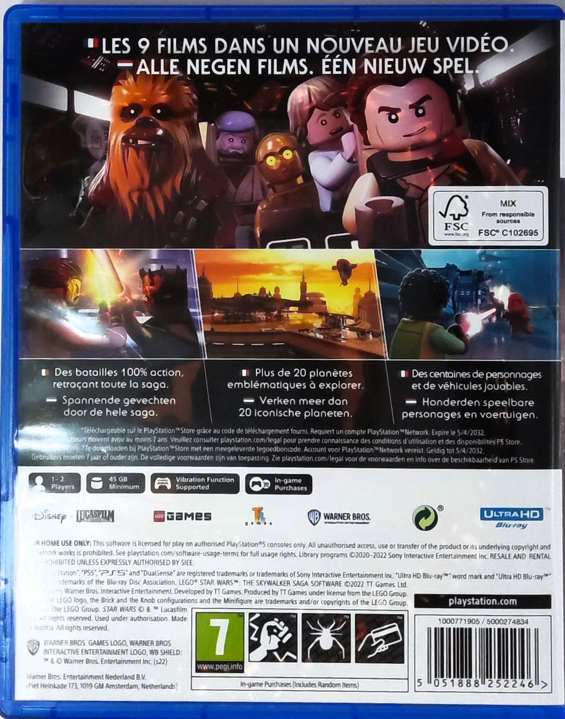 PS5 Lego Star Wars The Skywalker Saga