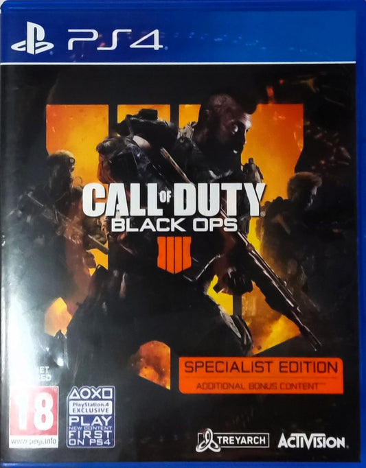 PS4 Call of Duty Black Ops 4