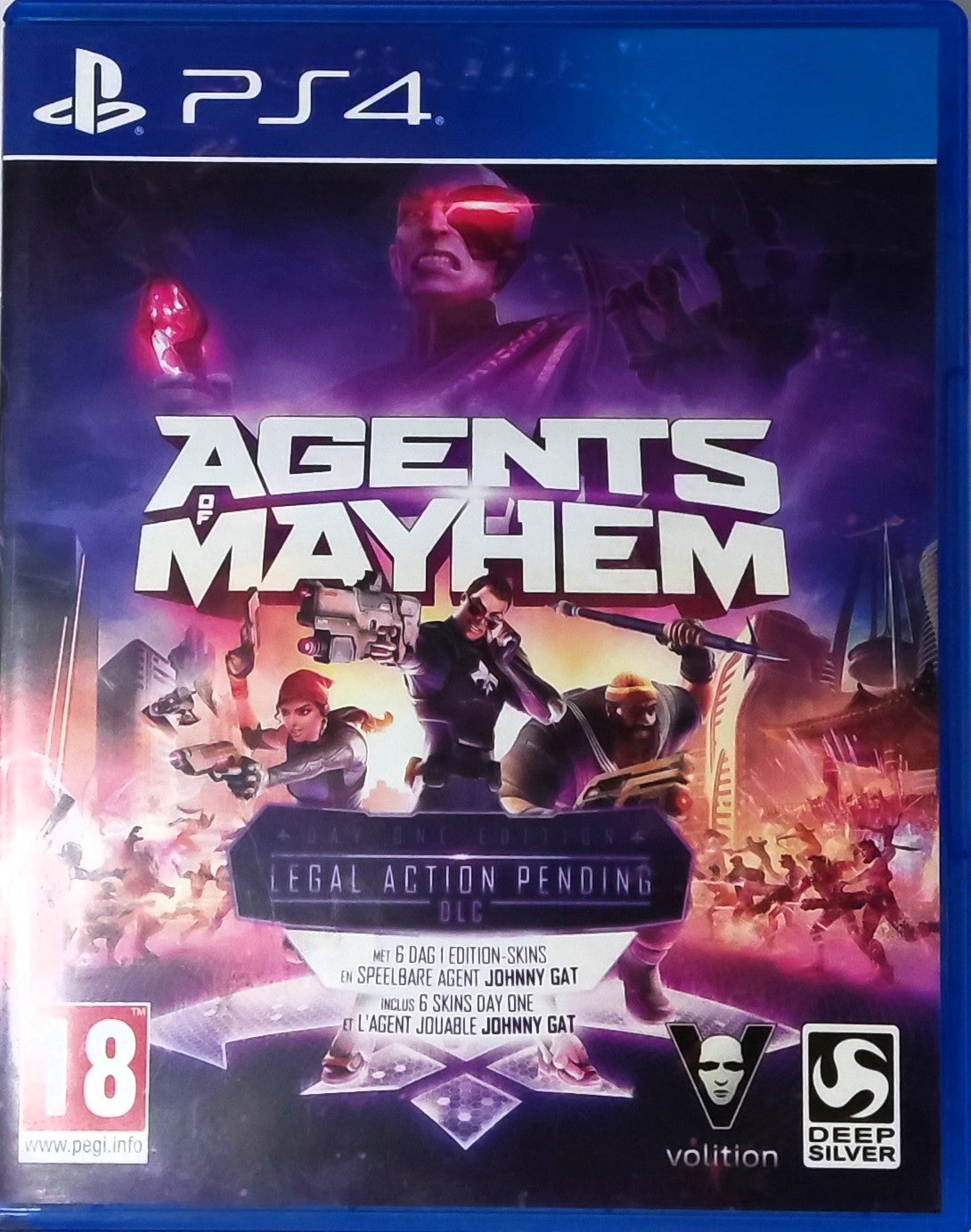 PS4 Agents Mayhem