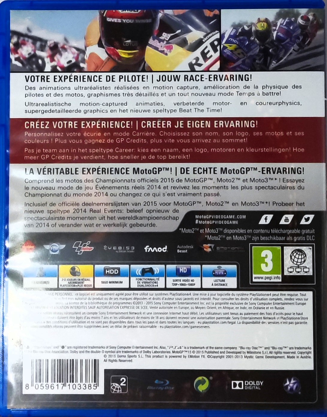 PS4 MotoGP 15