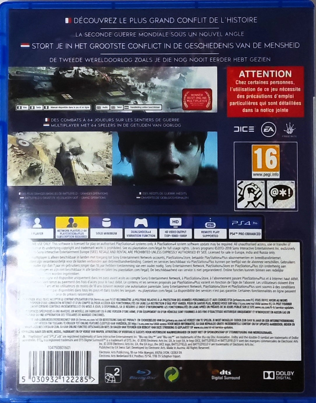 PS4 Battlefield V