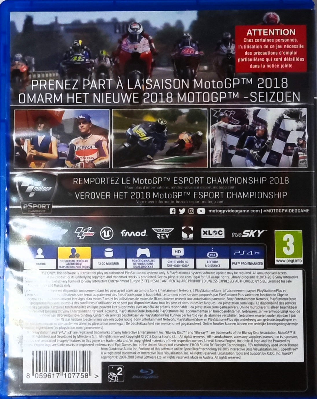 PS4 MotoGP 18