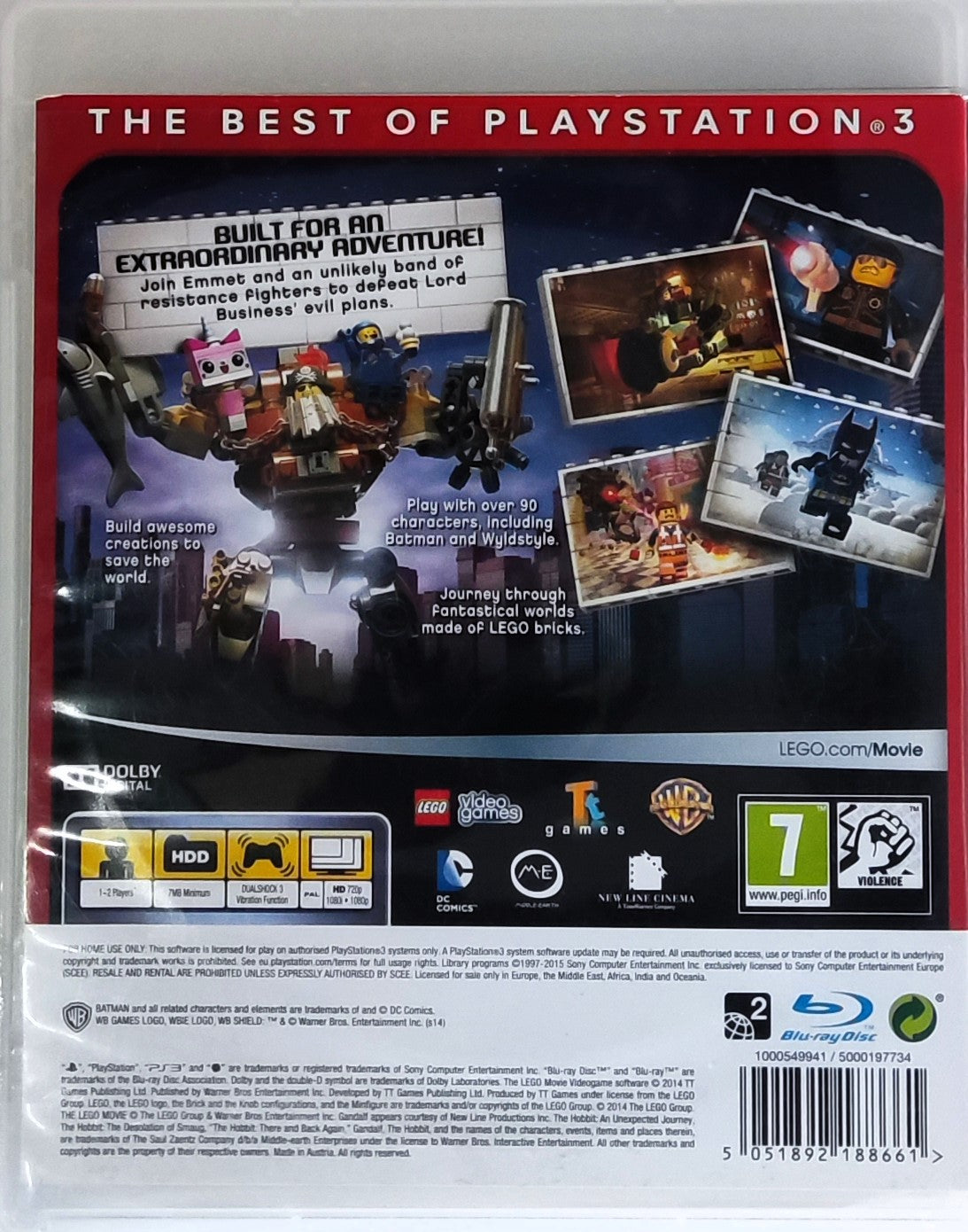 PS3 Lego Movie The Videogame (Essentials)