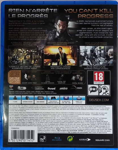 PS4 Deus Ex Mankind Devided