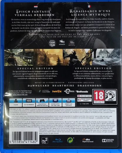 PS4 The Elder Scrolls V Skyrim Special Edition