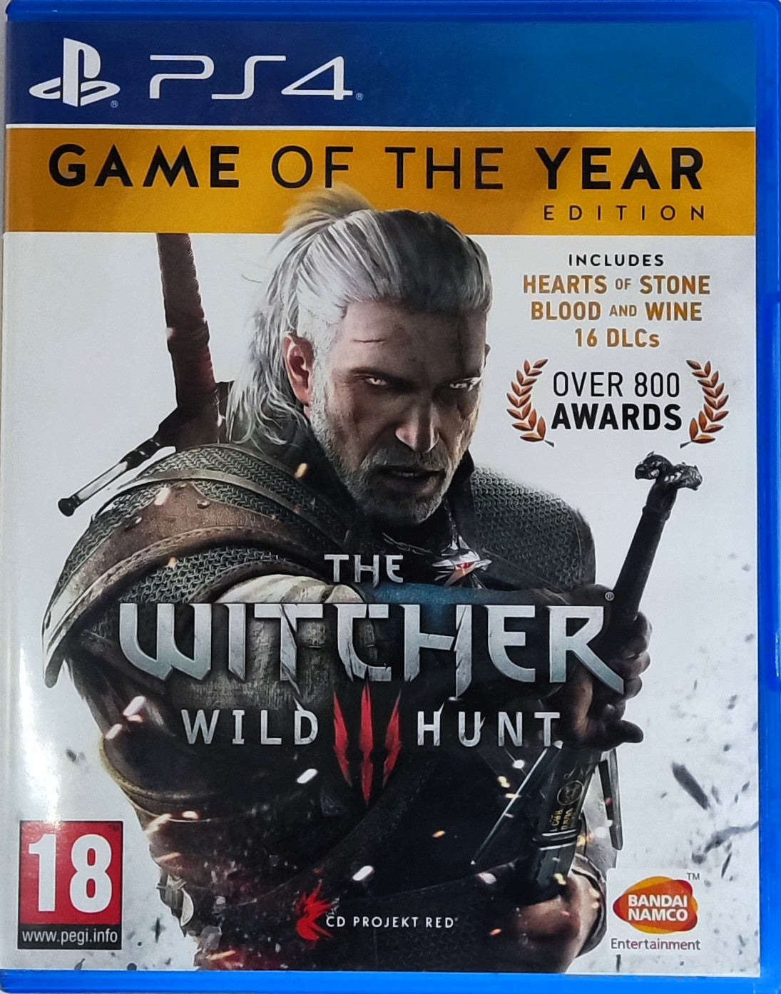 PS4 The Witcher Wild Hunt Game of The Year Edition