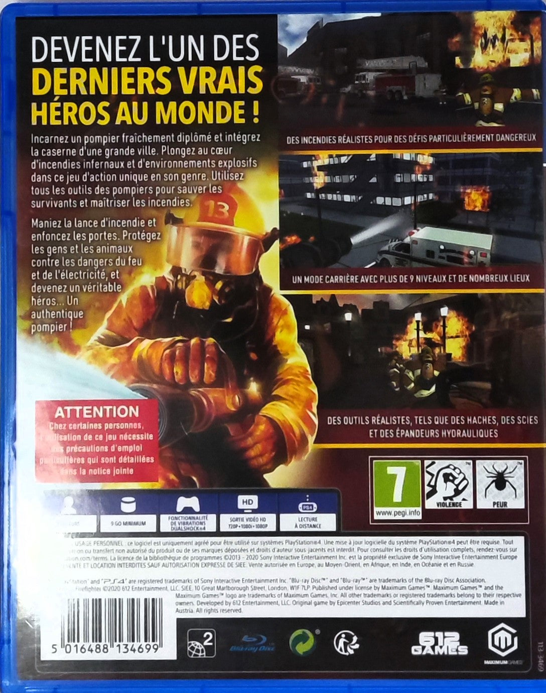 PS4 Real Heroes Firefighter