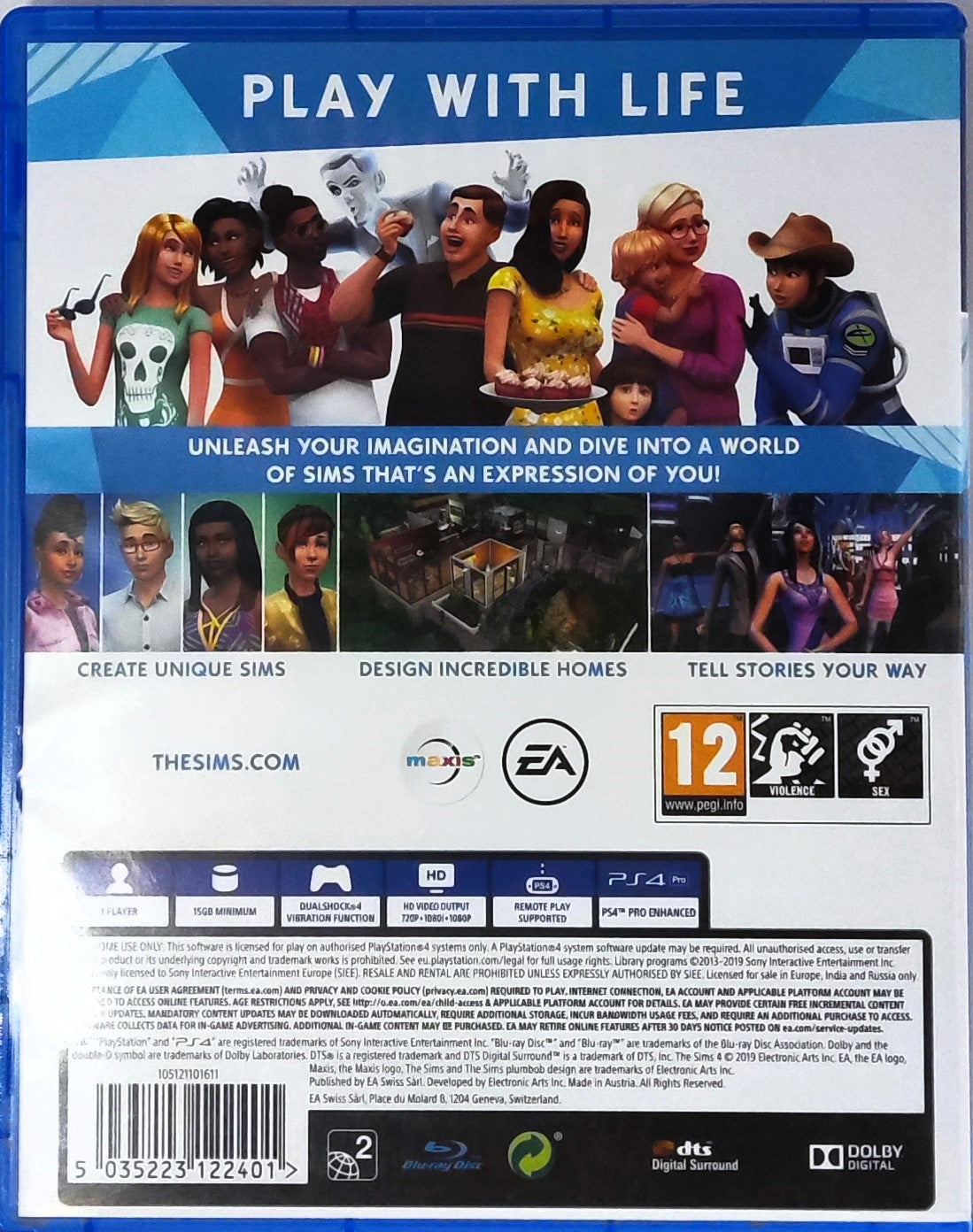 PS4 The Sims 4