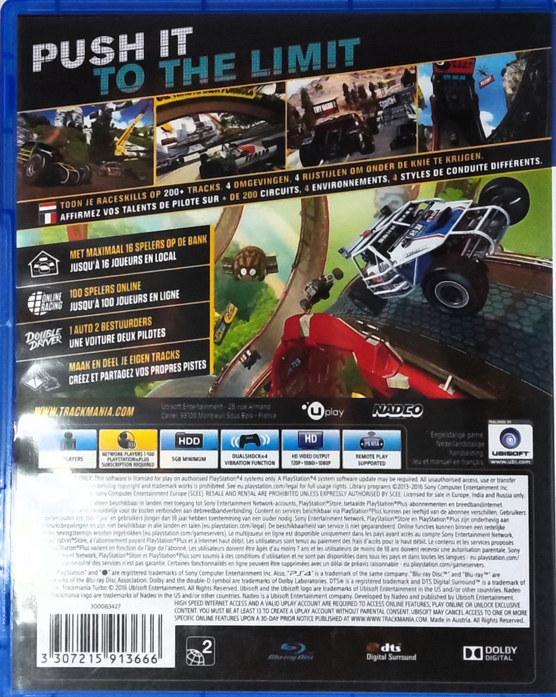 PS4 Trackmania Turbo